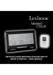 Lexibook SM1770 weather station