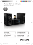 Philips DCD3020/58 home audio set