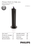 Philips Fidelio docking music system DTM5095