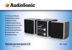 AudioSonic HF-1250 home audio set