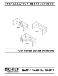 Chief NAM1A rack accessory