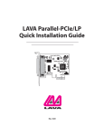 Lava Parallel-PCIe/LP