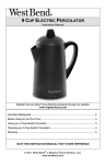 Focus Electrics 54009 coffee maker