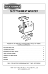 Focus Electrics 4500 mincer