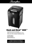 Acco 1757577 paper shredder