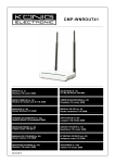 König CMP-WNROUT41 ADSL Wi-Fi Ethernet LAN White router