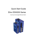 B&B Electronics ESW208 network switch