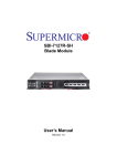 Supermicro Processor Blade SBI-7127R-SH