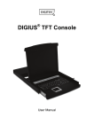 Digitus DS-72001GE rack console