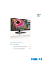 Philips Brilliance LCD monitor with MultiView 298P4QJEB