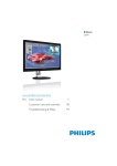 Philips Brilliance LCD monitor with Webcam, MultiView 272P4QPJKEB