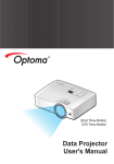 Optoma ZX212ST data projector