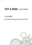 TP-LINK TL-SG1008P network switch