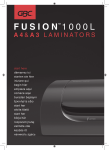 GBC Fusion 1000L