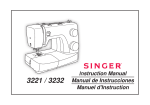 SINGER 3221 sewing machine