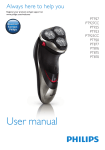 Philips PowerTouch Dry electric shaver PT870