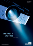 Sony VPLFH31 data projector