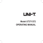 Uni-Trend UT371 tachometer
