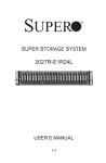 Supermicro SuperStorage Server 2027R-E1R24L