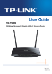 TP-LINK TD-W8970 router