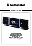 AudioSonic TXCD-1536 home audio set
