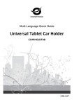Conceptronic Universal Tablet Car Holder