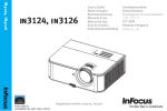 Infocus Office Projector IN3124 - XGA - 4800 lumens - 3000:1