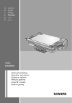 Siemens TG23331V toaster