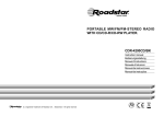 Roadstar CDR-4200CD/BK CD radio