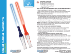 dreamGEAR Dual Glow Sabers for Wii