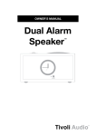 Tivoli Audio Dual Alarm Speaker