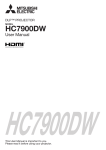 Mitsubishi Electric HC7900DW data projector