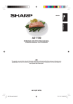 Sharp AX-1100IN microwave