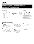 APC BR1000G-BR uninterruptible power supply (UPS)