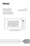 Haier HMC1640BEBB microwave
