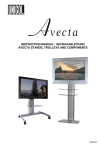 Unicol AVHTB flat panel floorstand