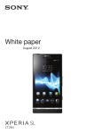 Sony Xperia SL 3G Black