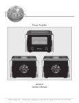 McIntosh MC2KW audio amplifier