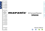 Marantz SR6006SG AV receiver