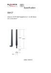 DeLOCK 88437 network antenna