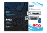 Boss Audio Systems CD AM/FM Receiver