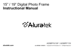 Aluratek ADMPF415F digital photo frame