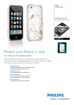 Philips SlimShell Grafik For iPhone 3GS