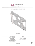 Premier Mounts TL72-MS2 flat panel floorstand