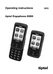 Tiptel Ergophone 6060 2" 109g Black