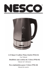 Nesco Electric Water Kettle