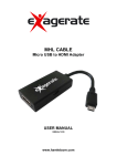 Hamlet HDMI - micro USB F/M