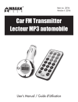 WAGAN Car FM Transmitter