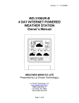 La Crosse Technology WD-3106UR-B weather station