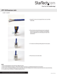 StarTech.com 180° Cat 6 Keystone Jack - RJ45 Ethernet Cat6 Wall Jack White - 110 Type